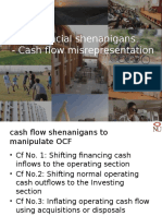 Financial Shenanigans Cashflows