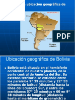 Geopolitica de Bolivia