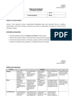 MUS7BUNI1N3CDE - Rúbrica de Evaluación "Décimas A La Viola"