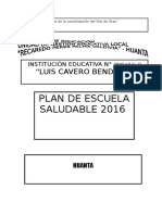 Plan de Escuela Saludable