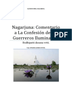 Nagarjuna Comentario A La Confesión de Los Guerreros Iluminados.