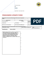 BFP Pensioner Update Form