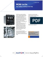 MCAG 14-34 High Stability Circulating Current Relay Brochure GB-epslanguage en-GB