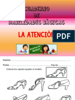 Cuaderno de Habilidades Básicas Atención