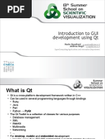 Introduction To GUI Development Using QT: Paolo Quadrani Andrea Negri