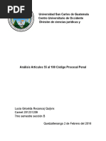 CODIGO PROCESAL PENAL Lucia Gricelda Recancoj Quijivix - Carnet 201231209