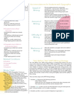 Dysgraphia Page 2