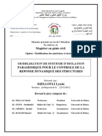 Modelisation de Systeme D Isolation Parasismique PDF