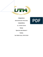 Tarea Del Modulo 5