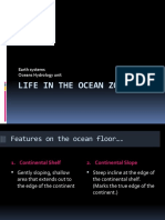 Life in The Ocean Zones: Earth Systems Oceans Hydrology Unit