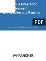 Continuous Integration and Deployment With Rancher and Docker