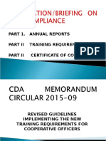 Cda Memorandum Circular 2015-09