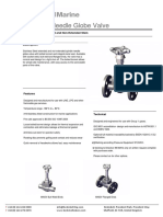 Miniature Needle Globe Valve