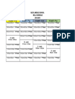 Bleyl Ms Bell Schedule 14-15