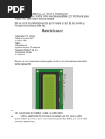 Conectando Una Pantalla LCD 1602A A Arduino UNO