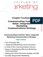 Chapter Fourteen: Communicating Customer Value: Integrated Marketing Communications Strategy