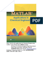 201405 MATLAB Applications in Chemical Engineering - A new book of Prof. Chyi-Tsong Chen (陳奇中) PDF