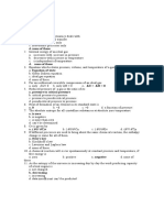 Physical Chemistry Topics Set 3