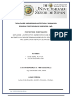 Vempleo de Los Principios de Resistencia de Materiales y Matemáticos para Determinar La Deflexión de Una Platina en Una Estructura Metálica de Maqueta.