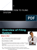 Chapter 1-Intro To Filing System For Record Management