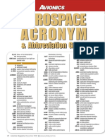 Avionics Magazine - Aerospace Abbreviation Guide