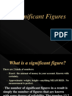 Significant Figures - Pharmaceutical Analysis