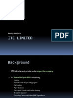 Itc Limited: Equity Analysis