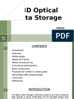 3D Optical Data Storage