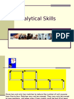 Analytical Skills 1.0 Day 1