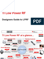 TI Low Power RF: Designers Guide To LPRF