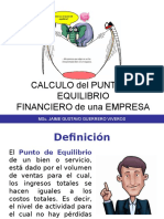 Calculo Pe VAN y TIR