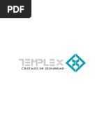 Catalogo Templex Cristales de Seguridad