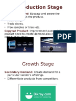 Introduction Stage: Primary Demand