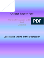 Chapter Twenty-Four: The Great Depression and The New Deal 1929-1939