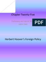 Chapter Twenty-Five: Diplomacy and World War II 1929-1945