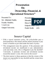 Insurer Ownership, Financial & Operational Structure