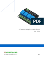 4 Channel Relay Controller Board: User Guide