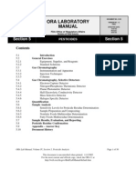 Ora Laboratory Manual: Section 5 Section 5