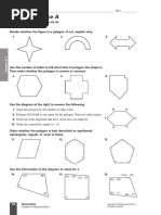 Geometry Chapter 6 Worksheets