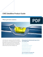 CME DataMine Product Guide and Price