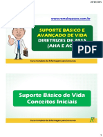 Slide - Suporte Avançado e Básico de Vida