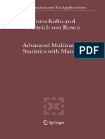 Kollo, Rosen - Advanced Multivariate Statistics With Matrices (2005)