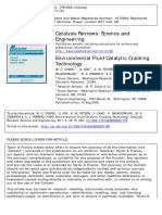 Enviromental Fluid Catalytic Cracking Technology PDF