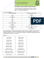 Clase 18 Pronombres Y Adjetivos Posesivos