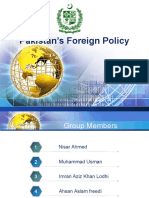 Pakistan's Foreign Policy