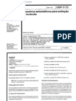 Abnt - NBR 6125 - 1992 - Chuveiros Cos para Extincao de Incendio