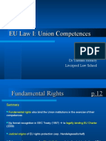 Union Competences Notes