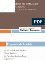  Sistema de Partidos Políticos