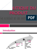 La Politique de Produit Marketing PDF