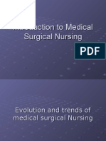 Introduction - To Medical Surgical Nursing